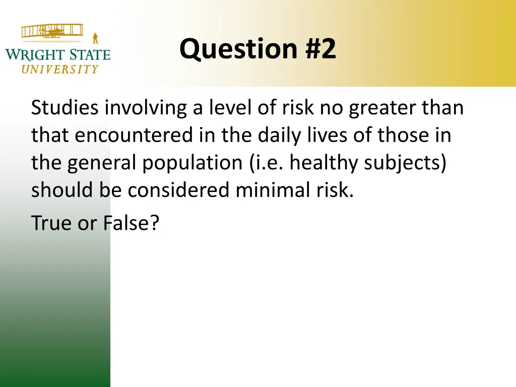 question 2