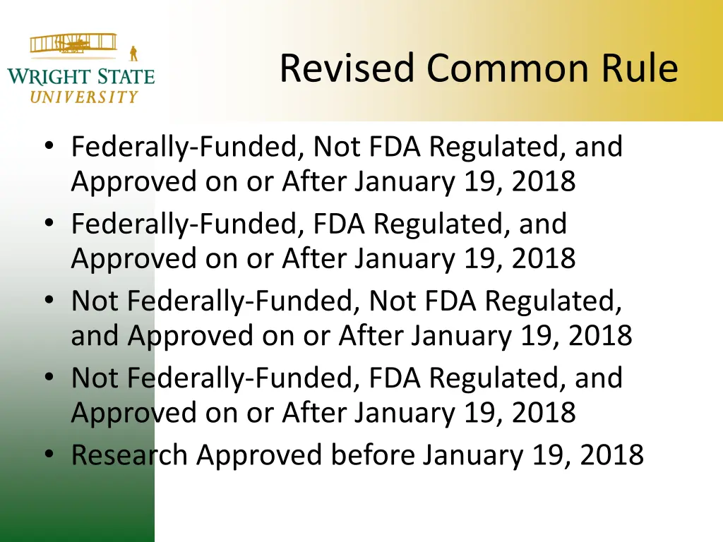 revised common rule 1