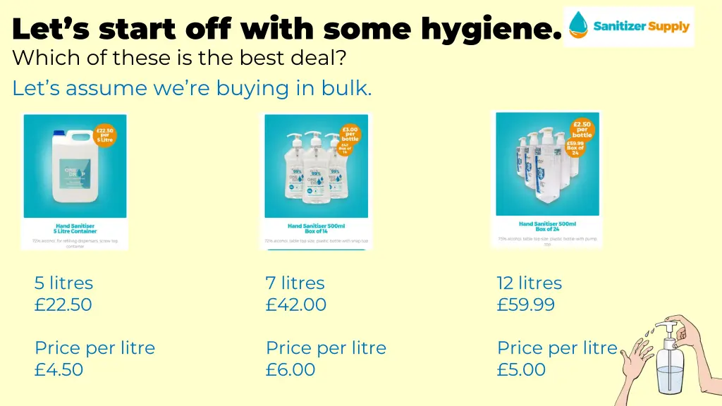 let s start off with some hygiene which of these 1