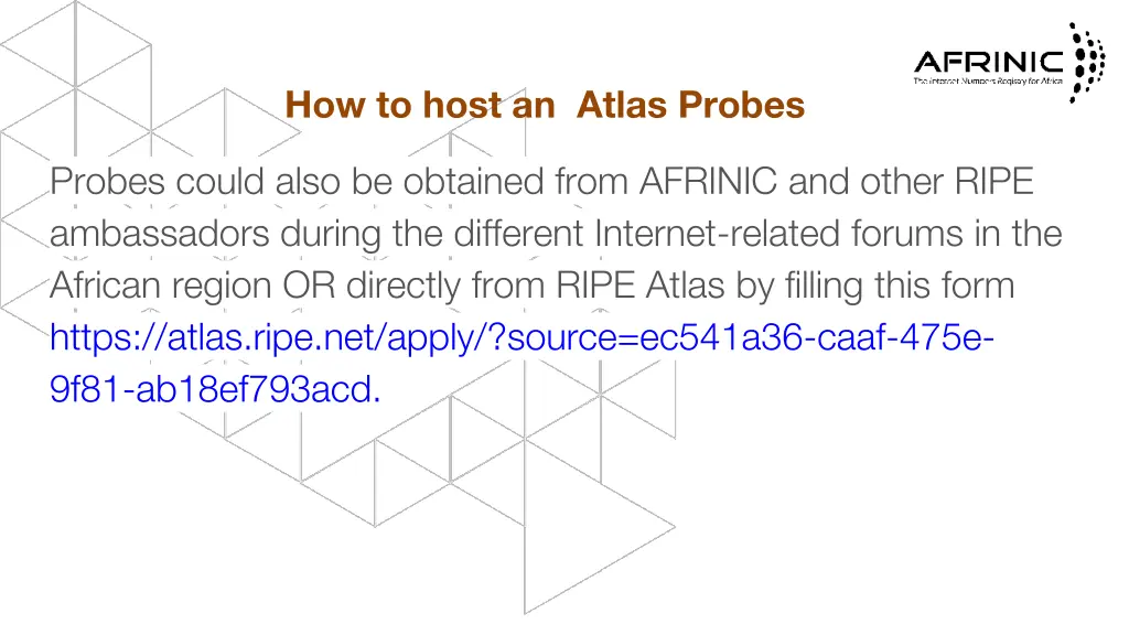 how to host an atlas probes