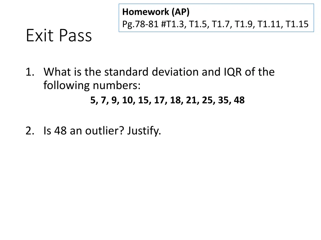 homework 1