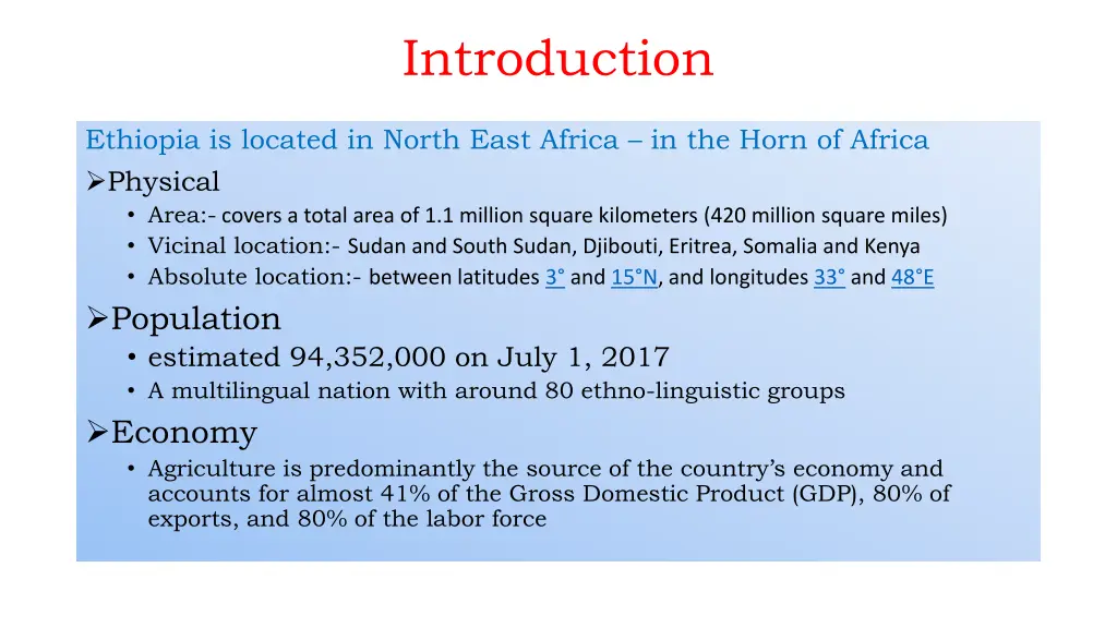 introduction