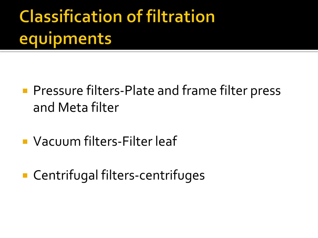 pressure filters plate and frame filter press