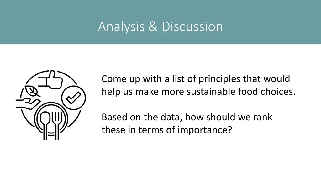 analysis discussion