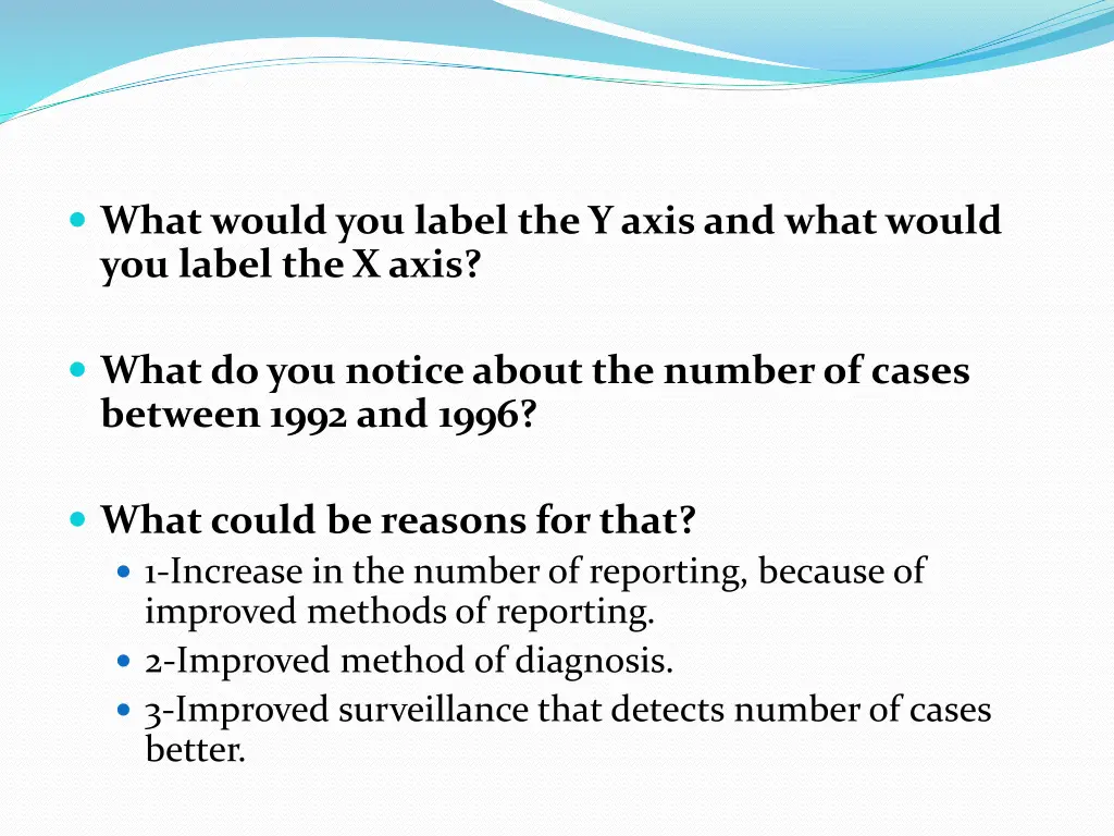 what would you label the y axis and what would