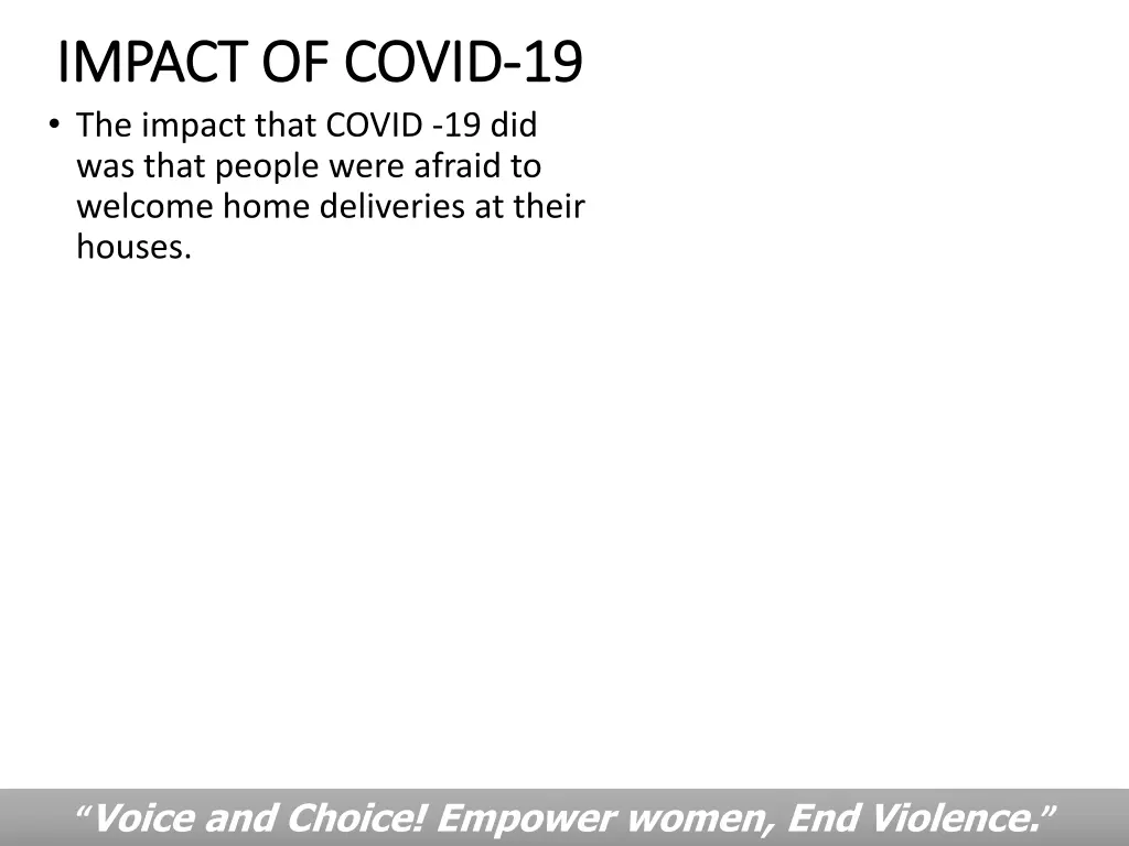 impact of covid impact of covid 19 the impact