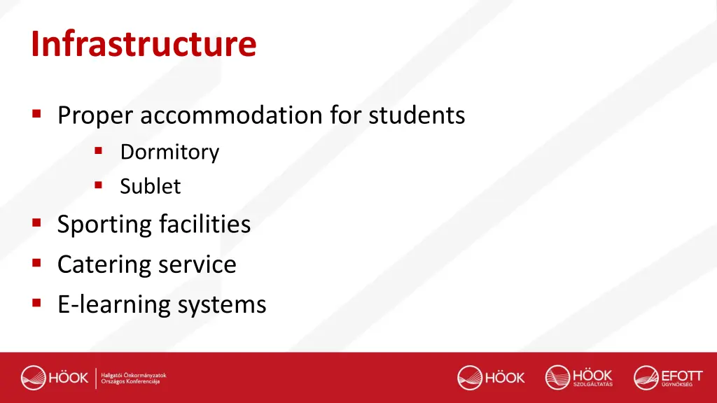 infrastructure