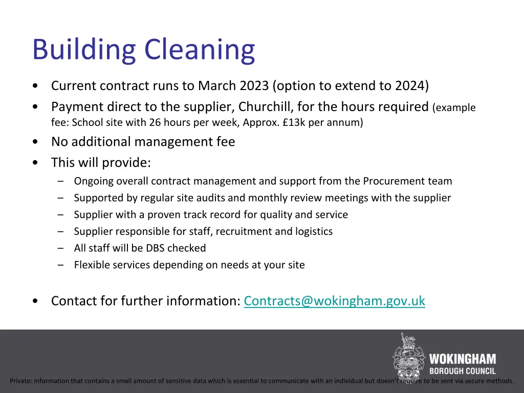 building cleaning