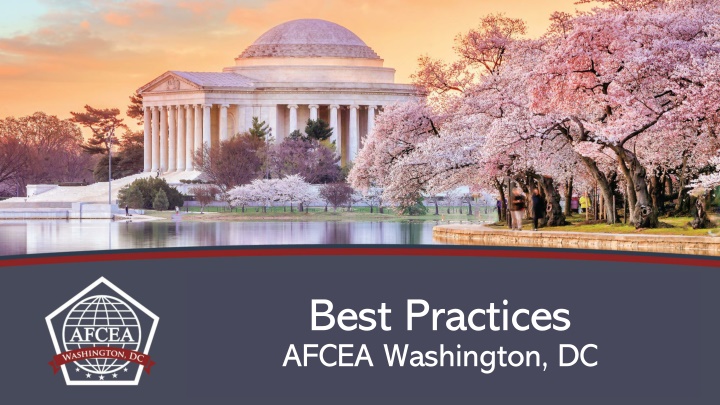 best practices afcea washington dc