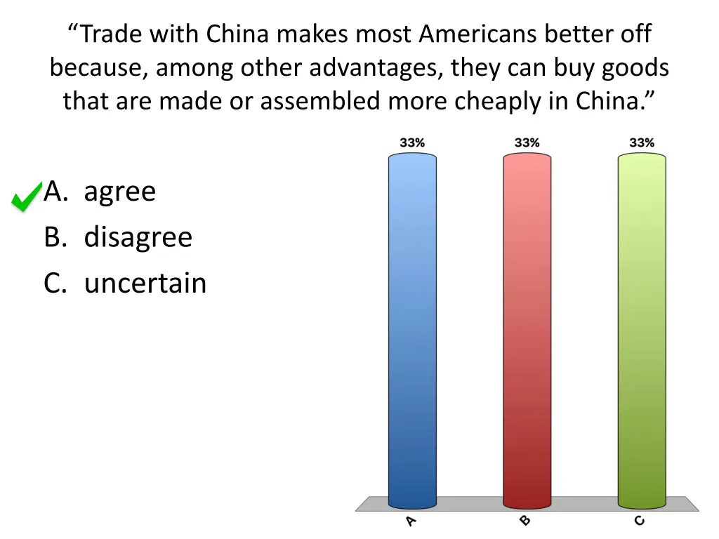 trade with china makes most americans better