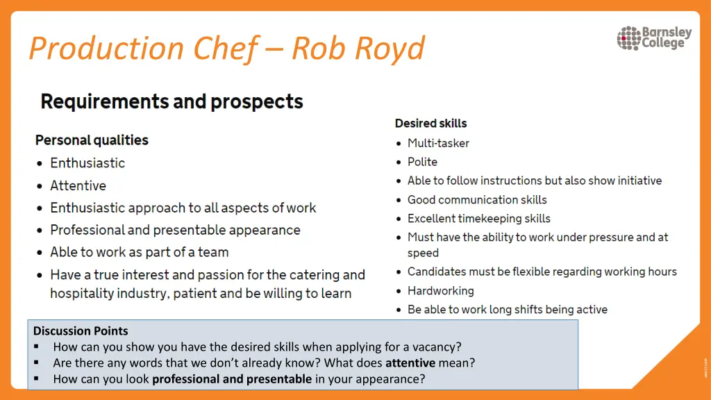 production chef rob royd 1