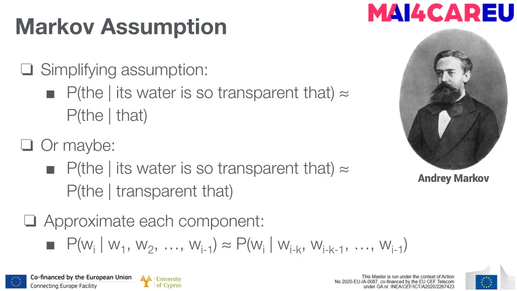markov assumption