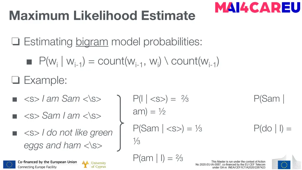 maximum likelihood estimate 4