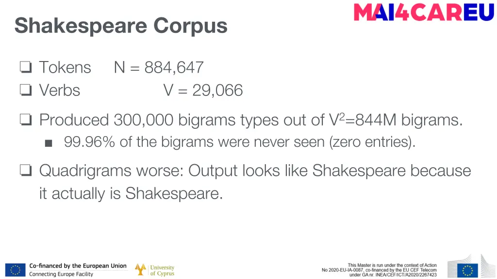 shakespeare corpus