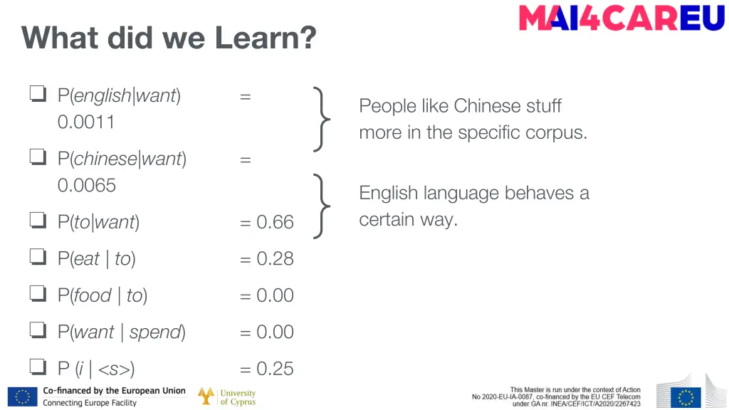 what did we learn