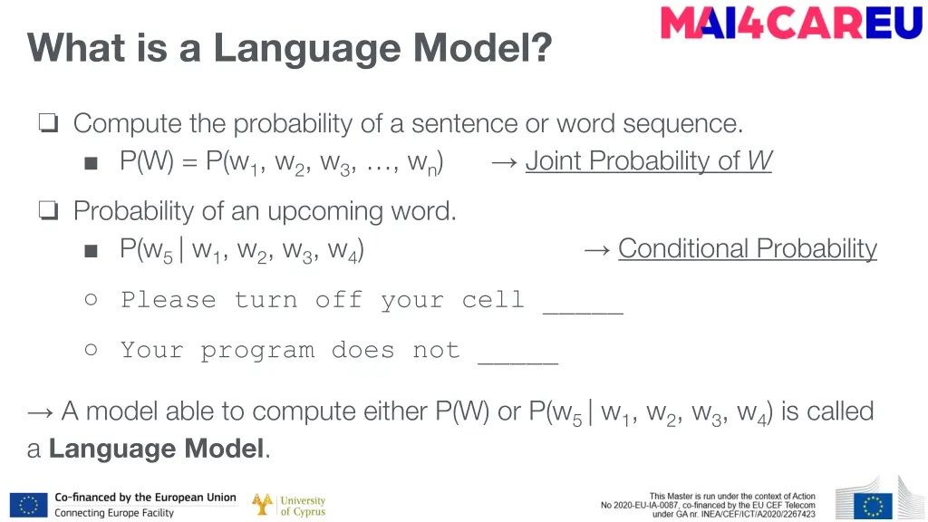 what is a language model