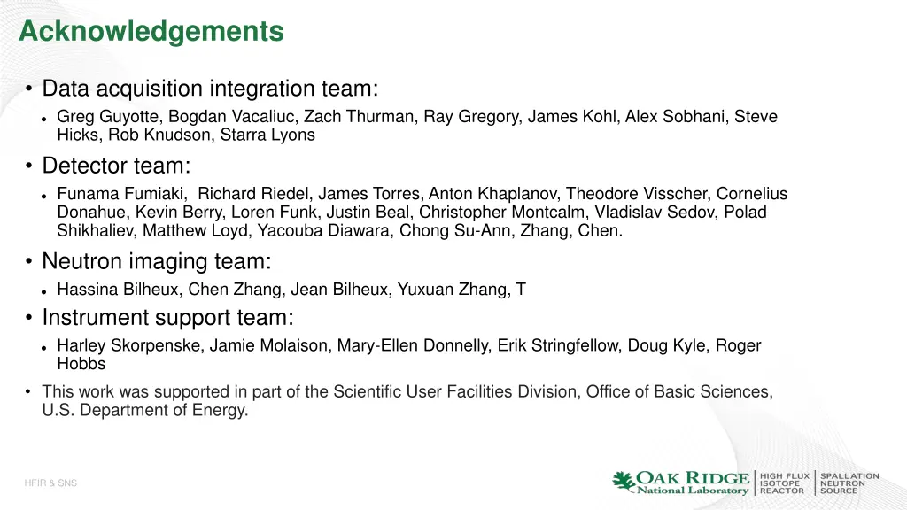 acknowledgements