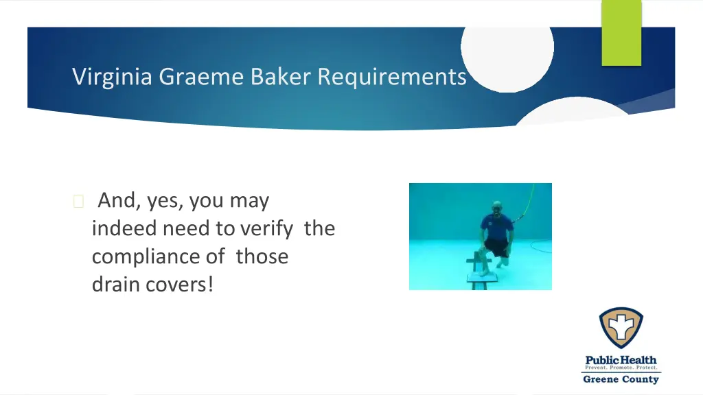 virginia graeme baker requirements 8