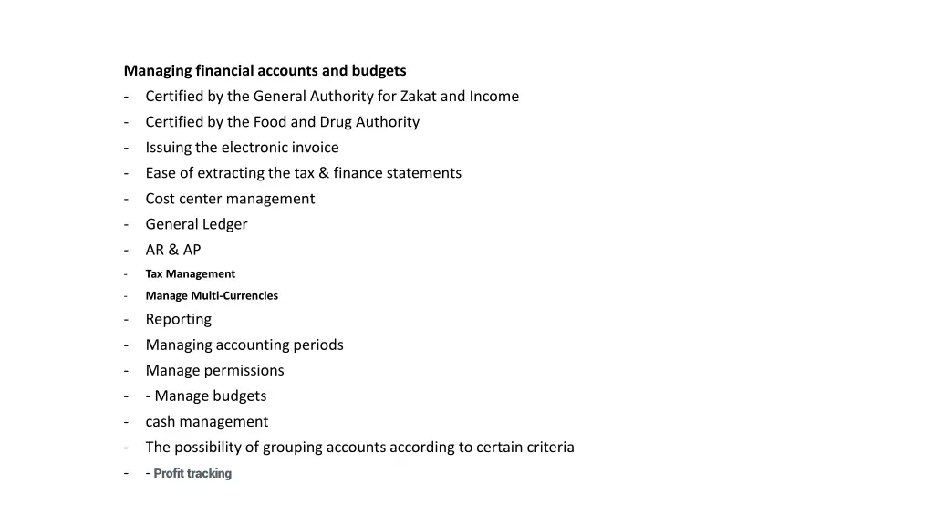 managing financial accounts and budgets