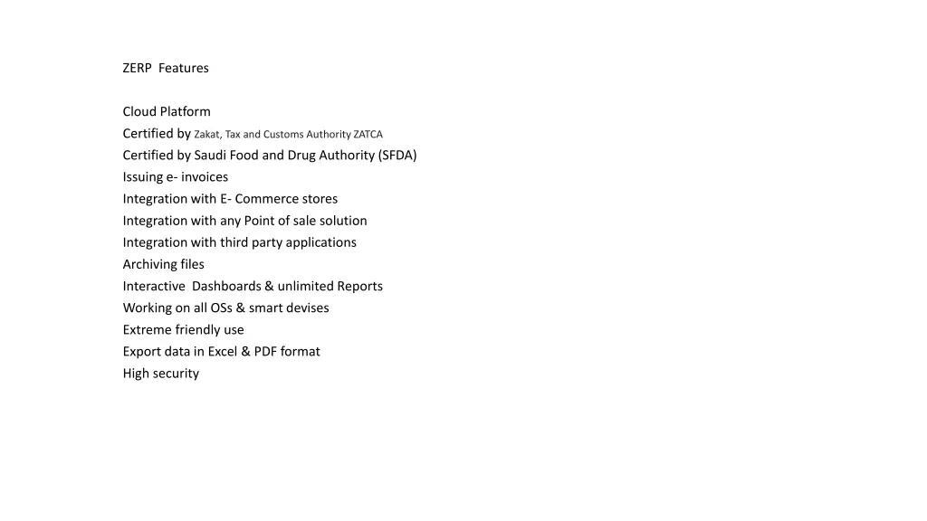 zerp features 1