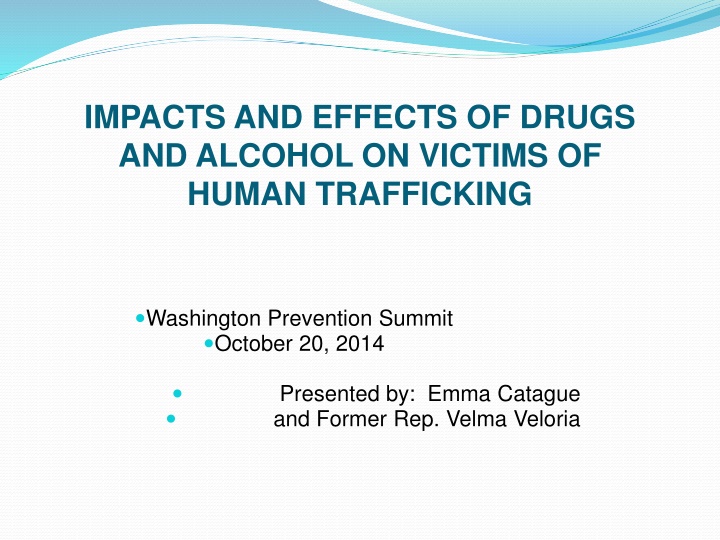 impacts and effects of drugs and alcohol