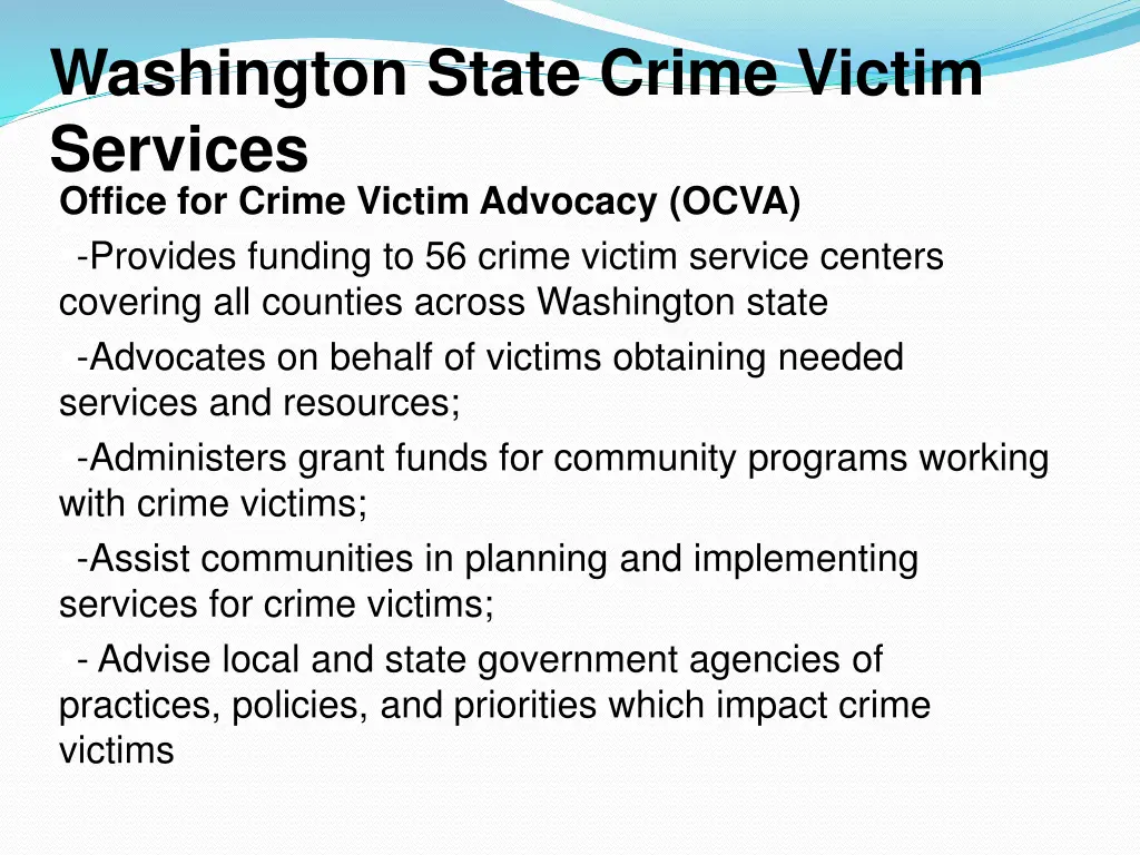 washington state crime victim services office