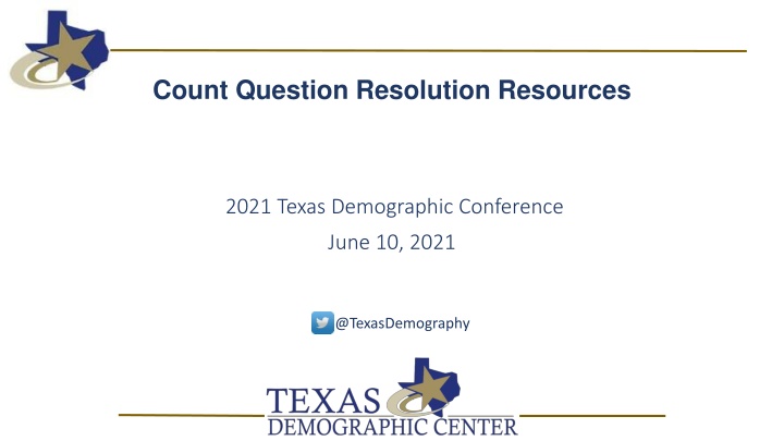count question resolution resources