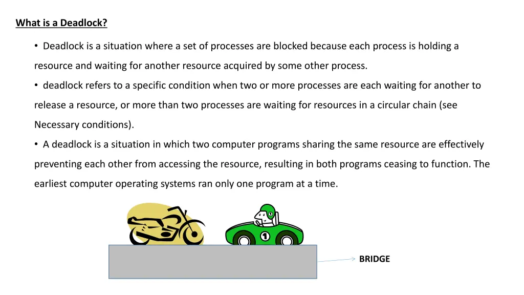 what is a deadlock