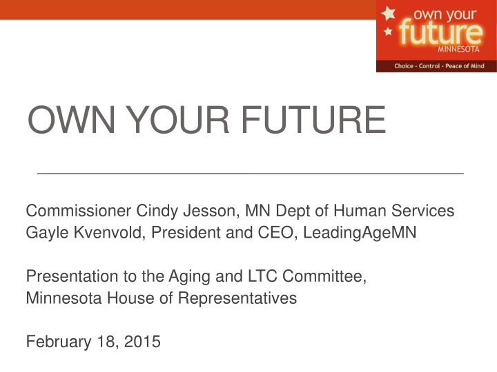 own your future
