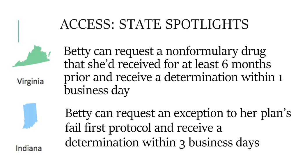 access state spotlights