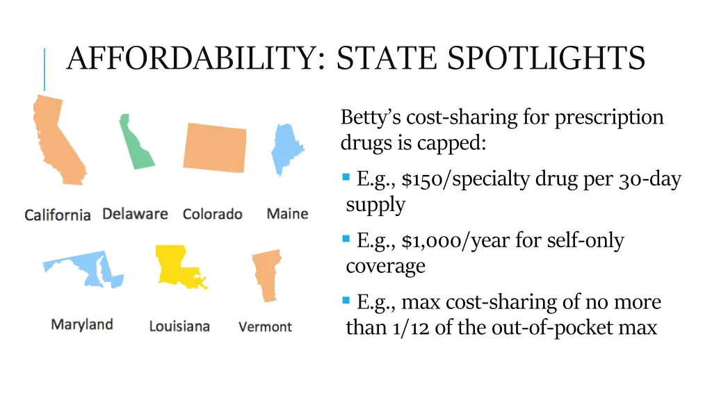 affordability state spotlights