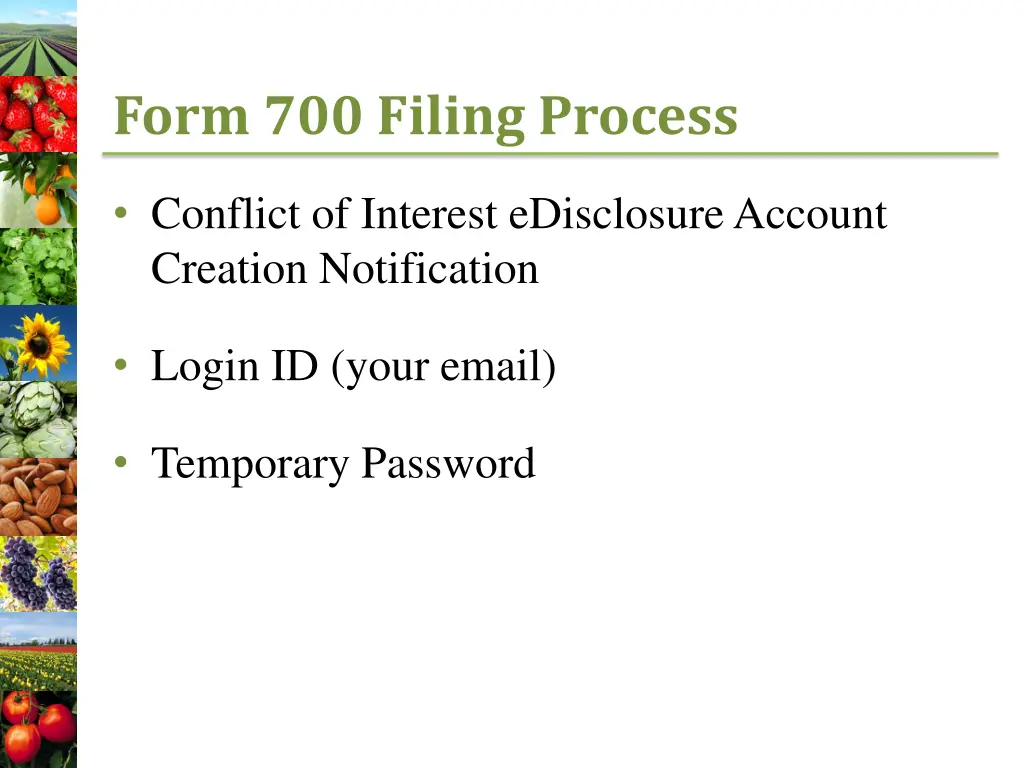 form 700 filing process