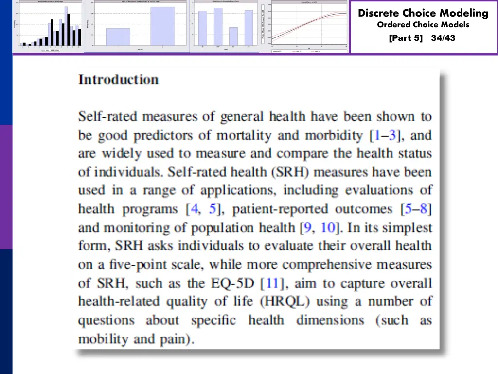 discrete choice modeling ordered choice models 33