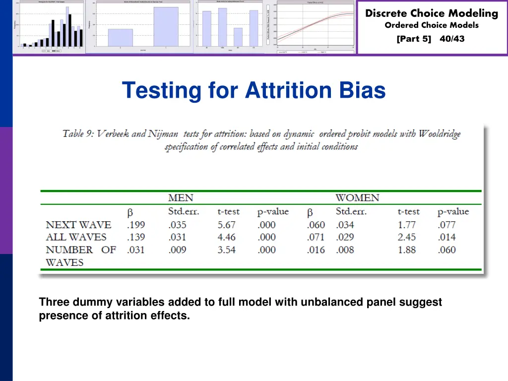 discrete choice modeling ordered choice models 39
