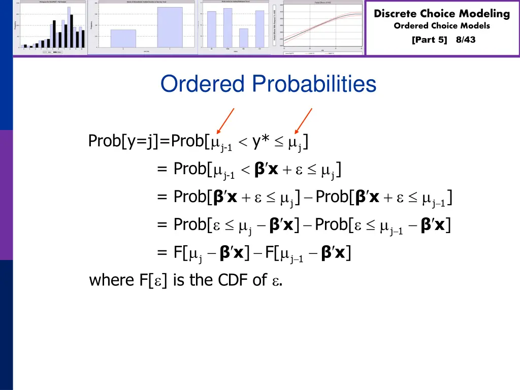 discrete choice modeling ordered choice models 7
