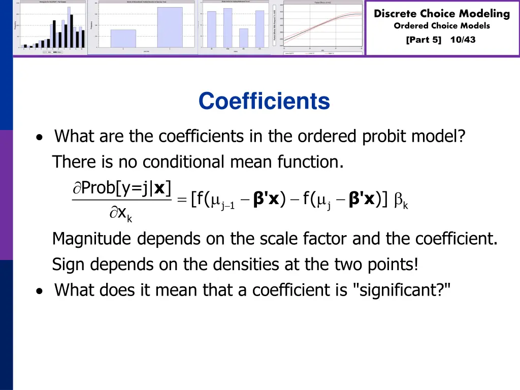 discrete choice modeling ordered choice models 9
