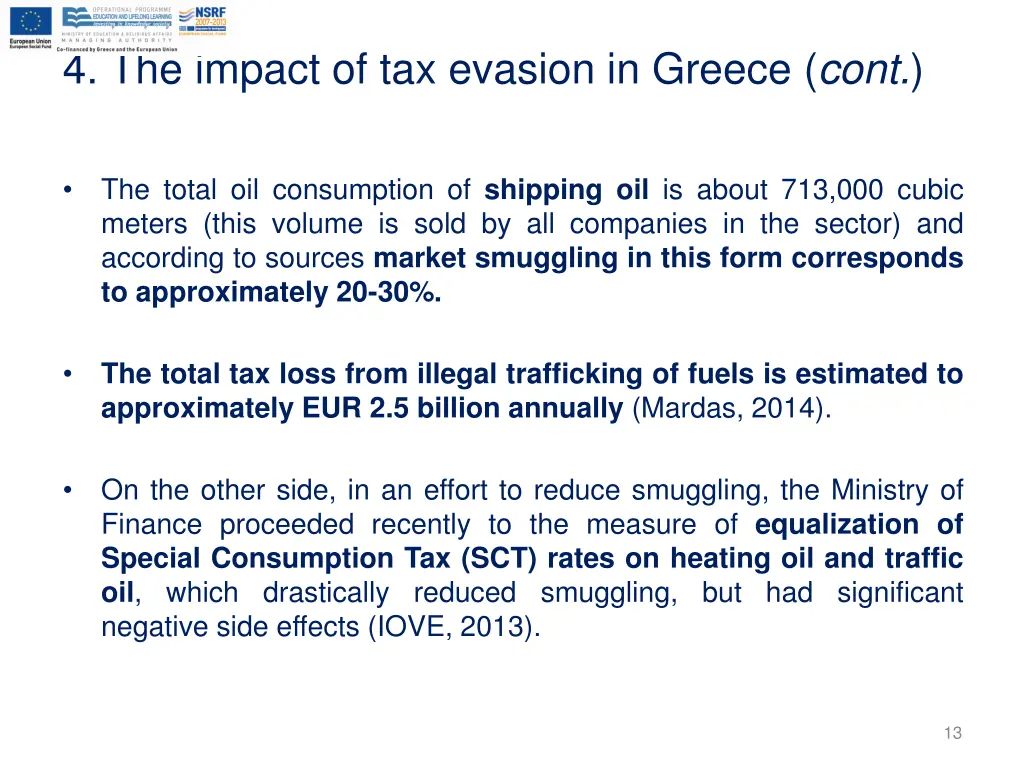 4 the impact of tax evasion in greece cont