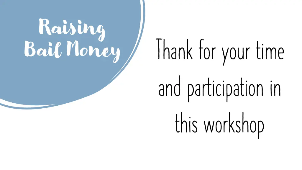 raising bail money 3
