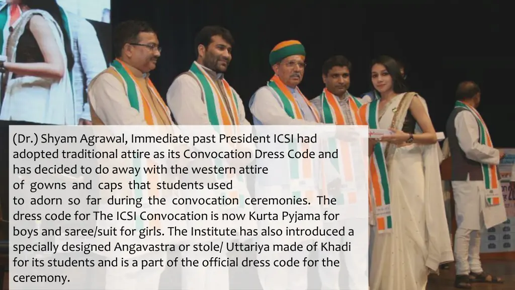 dr shyam agrawal immediate past president icsi