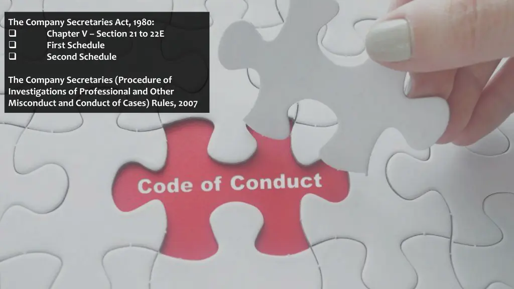 the company secretaries act 1980 chapter