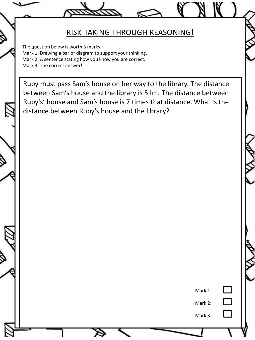 risk taking through reasoning 1