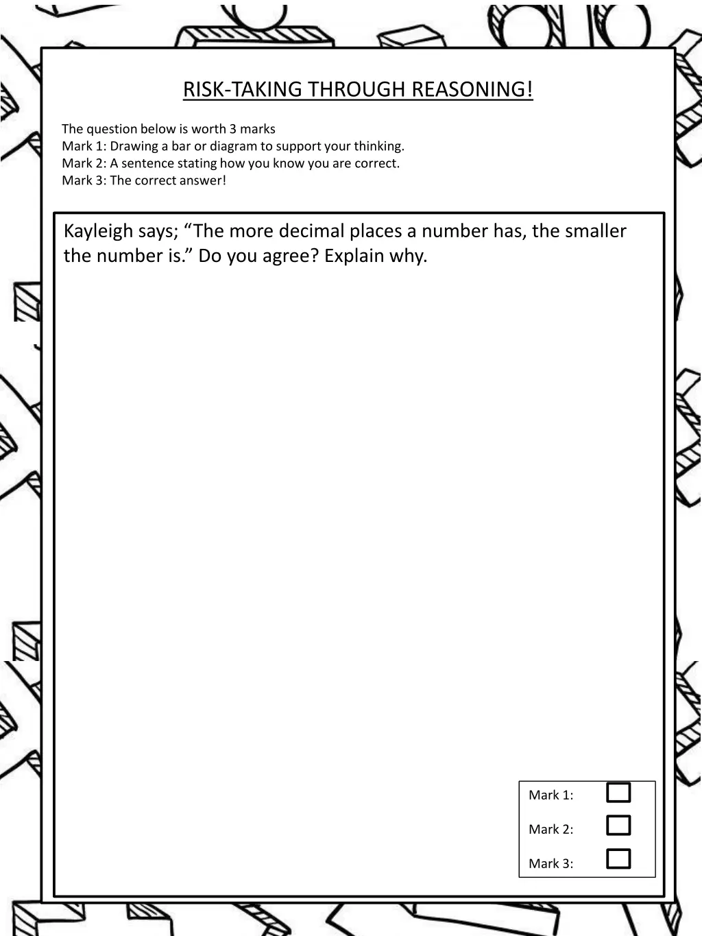 risk taking through reasoning 4