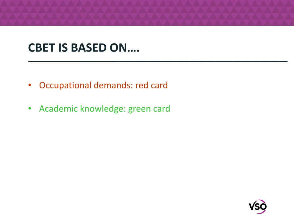 cbet is based on