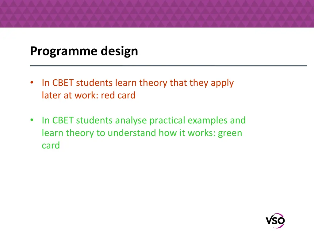 programme design 1