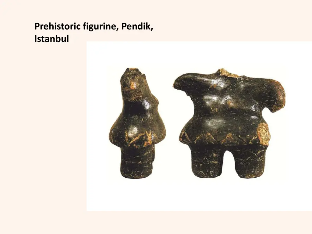 prehistoric figurine pendik istanbul