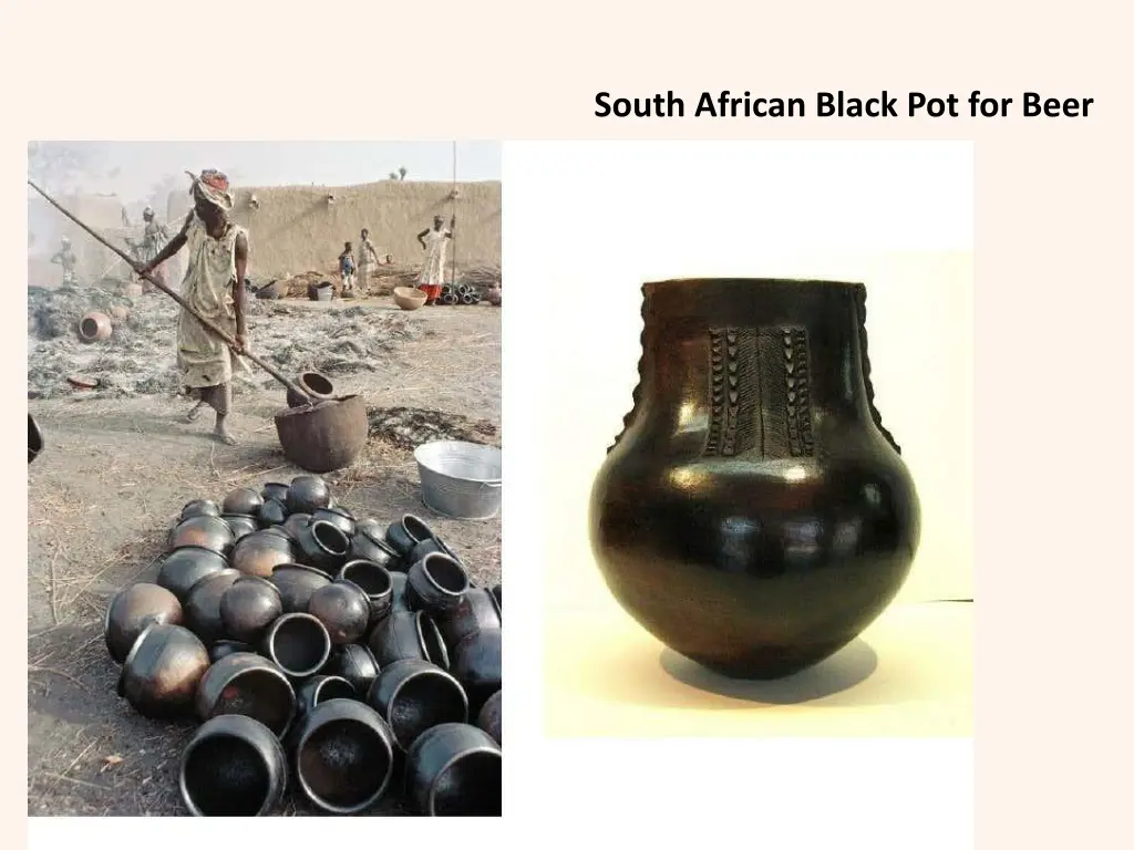 south african black pot for beer