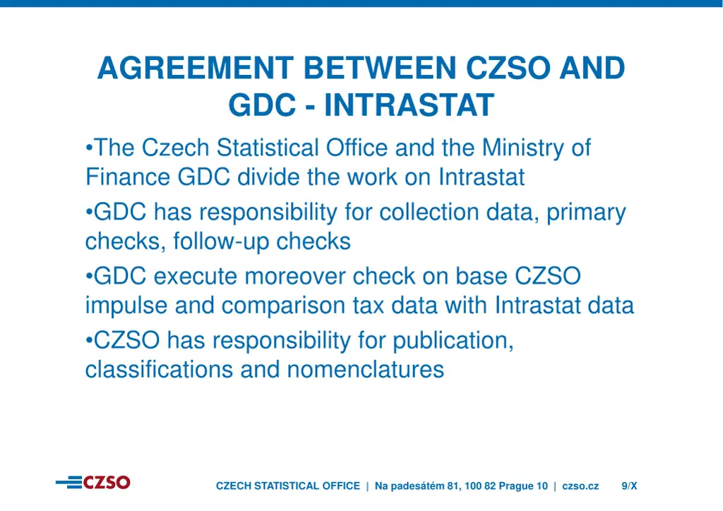agreement between czso and gdc intrastat 1