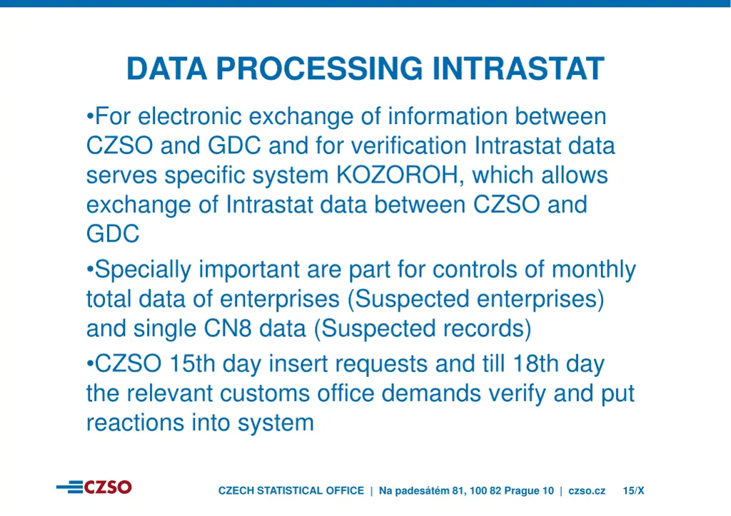 data processing intrastat 2