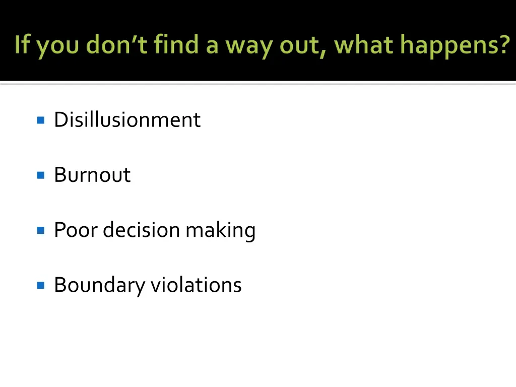disillusionment