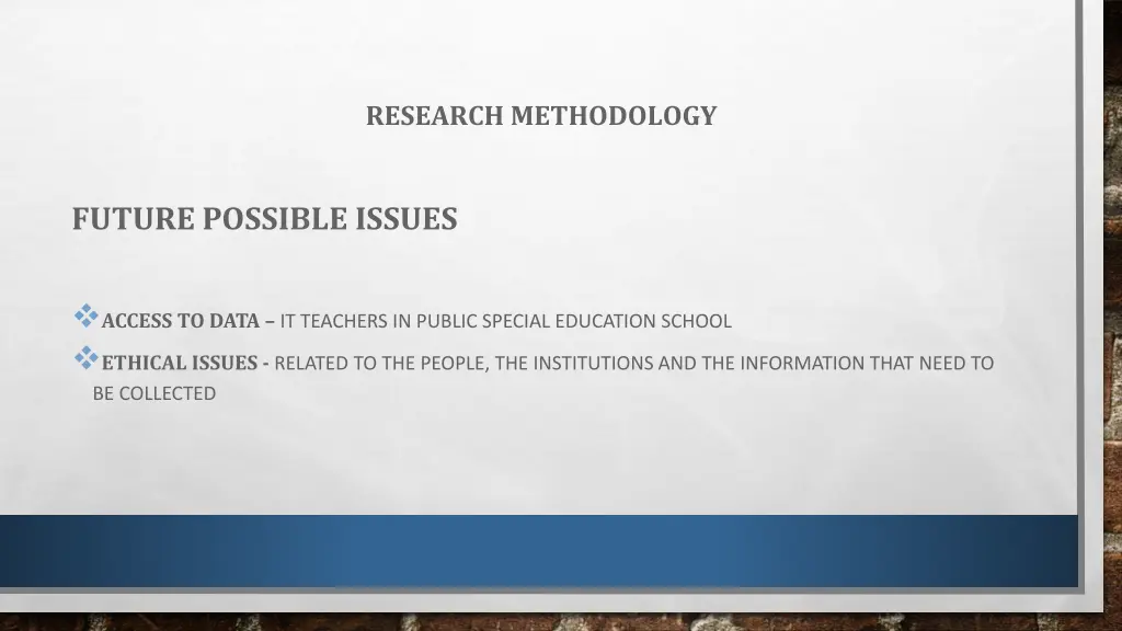research methodology 1